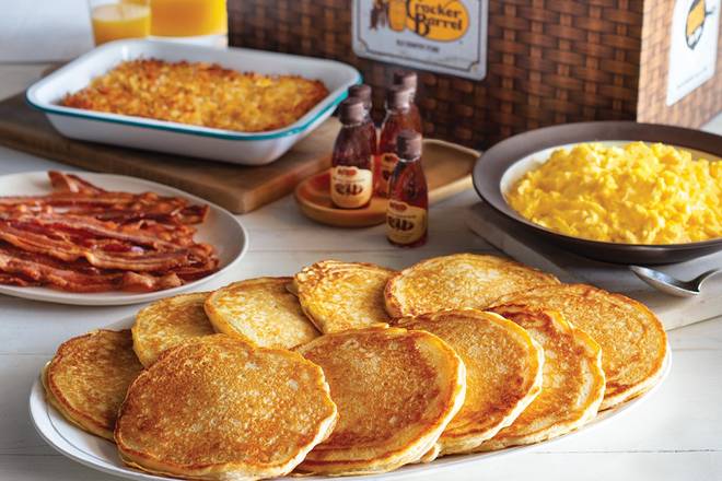 Order All-Day Pancake Breakfast Family Meal Basket food online from Cracker Barrel Old Country Store store, Corinth on bringmethat.com
