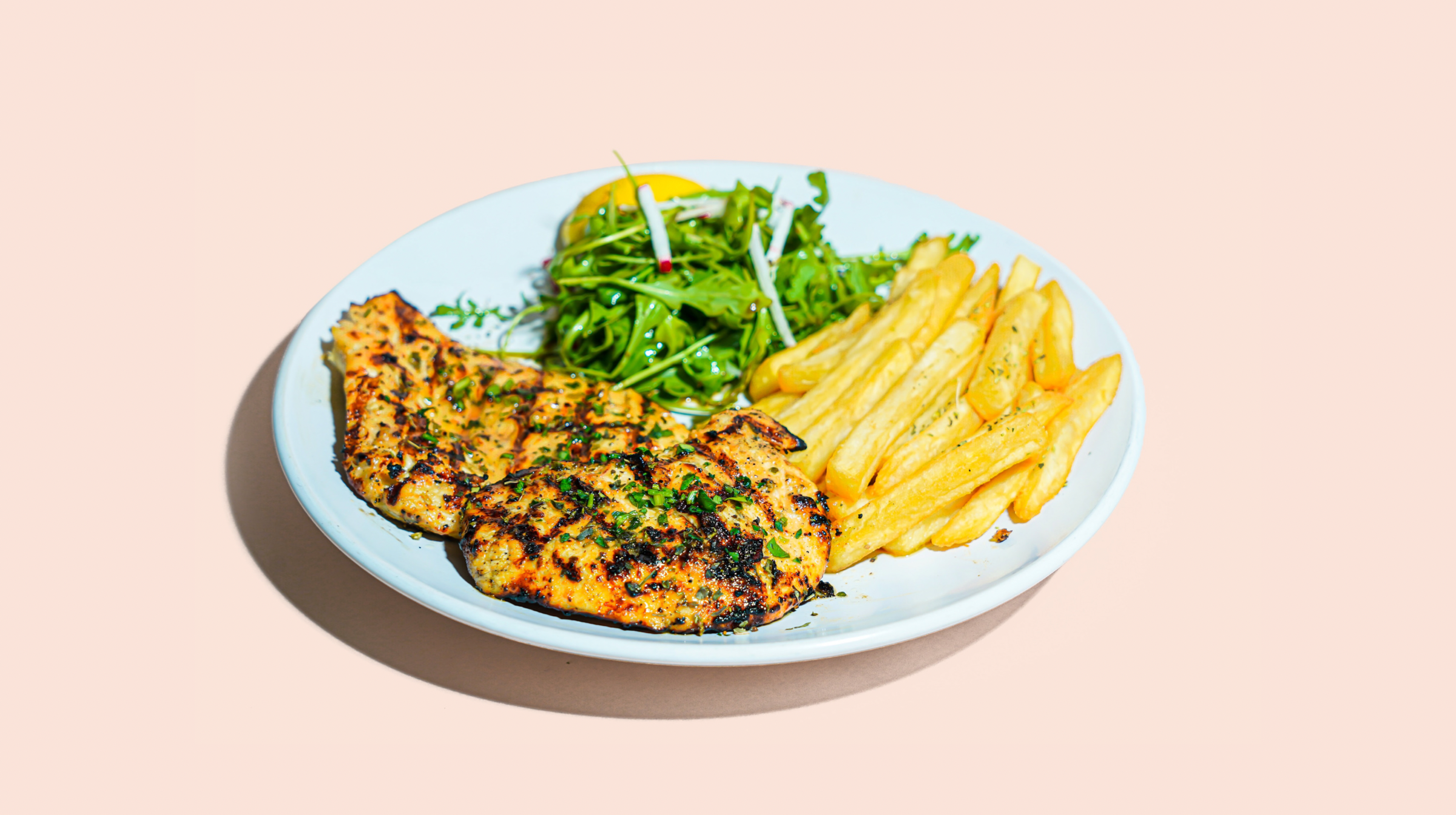 Order Grilled Chicken Breast food online from Oasis Cafe store, Flushing on bringmethat.com