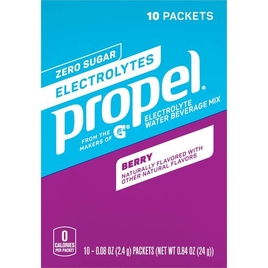 Order Propel Berry Powder Electrolyte Water Beverage Mix, 10 CT food online from CVS store, ATHENS on bringmethat.com