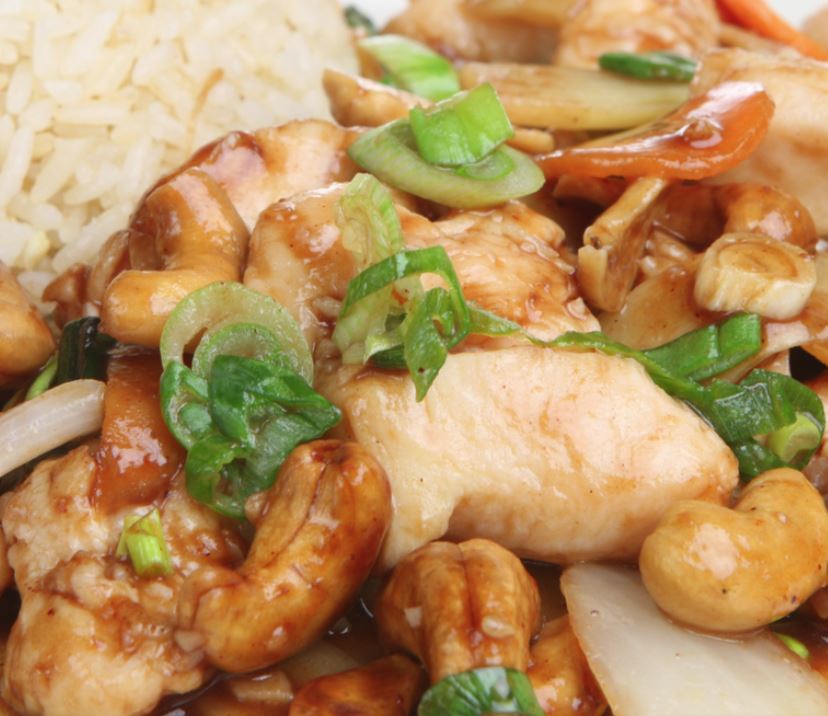 Order C6. Chicken with Cashew Nuts Combinaton food online from First Wok Chinese store, Keyport on bringmethat.com