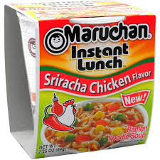 Order 2.25 oz. Maruchan Instant Lunch Siracha Chicken food online from Bi Rite Supermarket store, Olmsted Falls on bringmethat.com