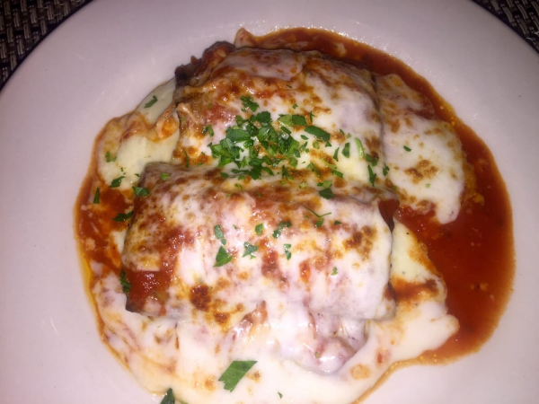 Order 2 Piece Eggplant Rollatini food online from Acquista Trattoria store, Fresh Meadows on bringmethat.com