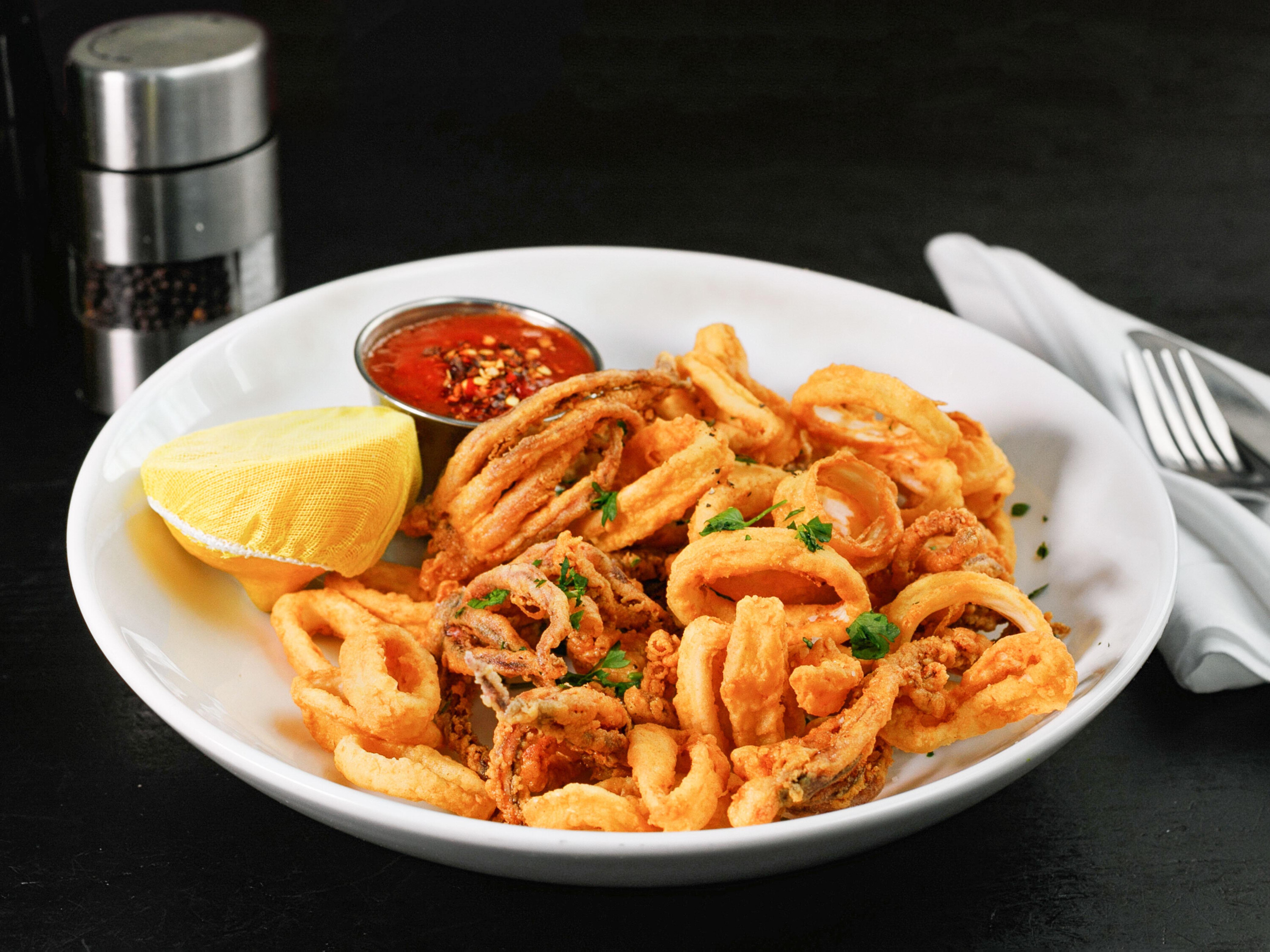 Order Calamari Fritti food online from Paravicini Italian Bistro store, Colorado Springs on bringmethat.com