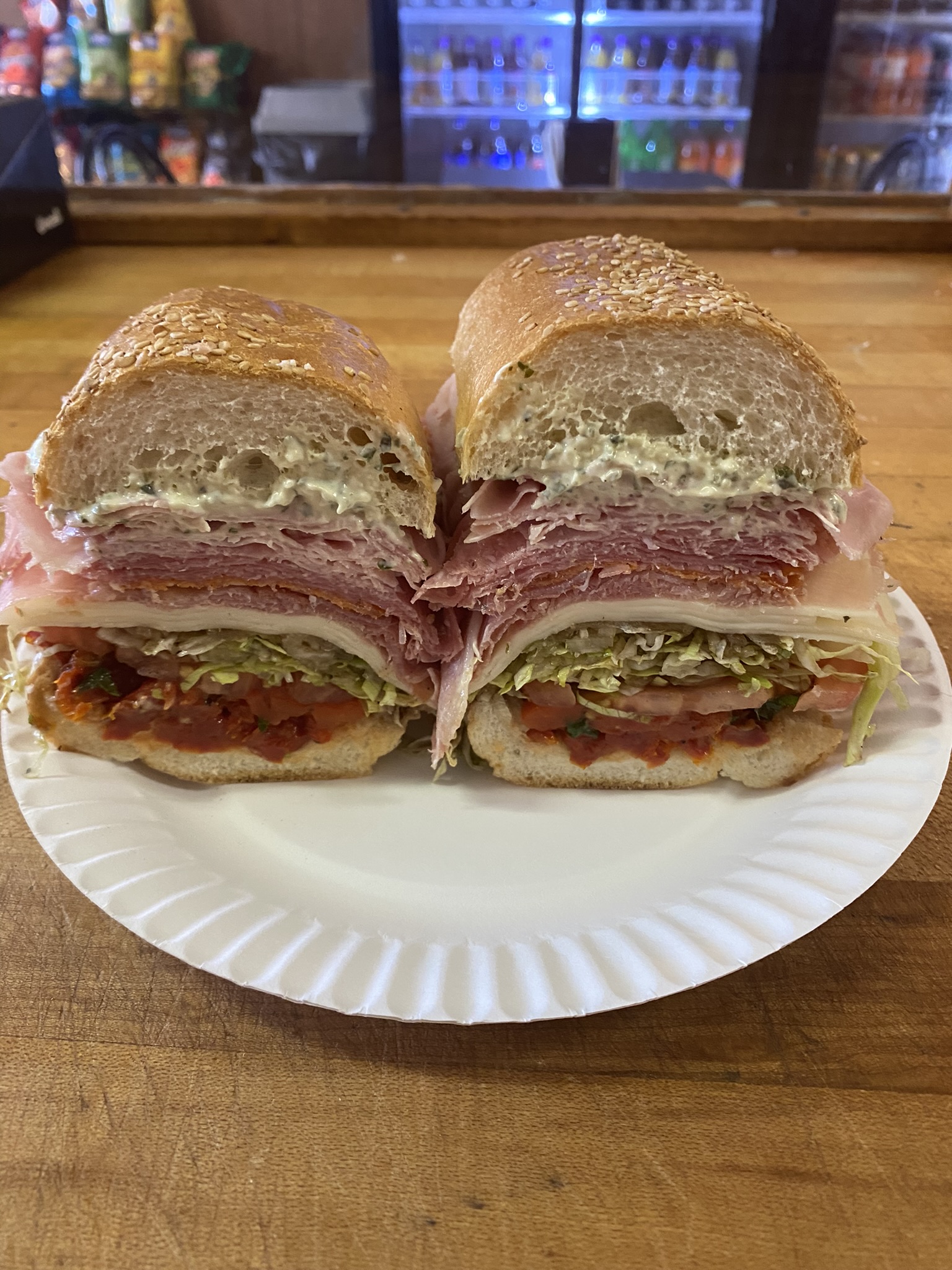 Order THE COLOSSUS - THE ULTIMATE ITALIAN HOAGIE food online from Little King Sandwich Shop store, Trenton on bringmethat.com