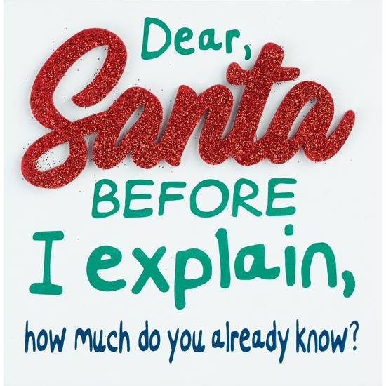 Order Merry Brite 5" Sign, Dear Santa food online from CVS store, SCOTCH PLAINS on bringmethat.com