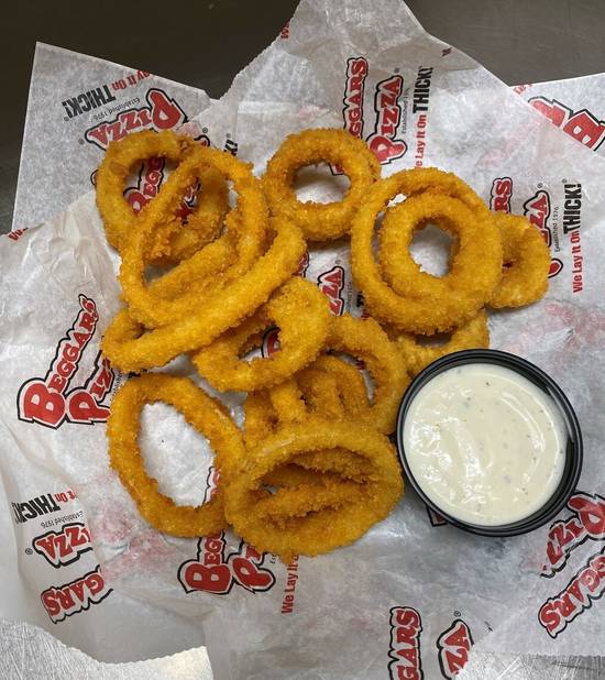 Order Onion Rings food online from Beggars Pizza store, Maywood on bringmethat.com