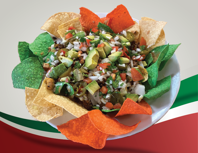 Order Mexico Nachos food online from Don Beto's Tacos store, Raleigh on bringmethat.com