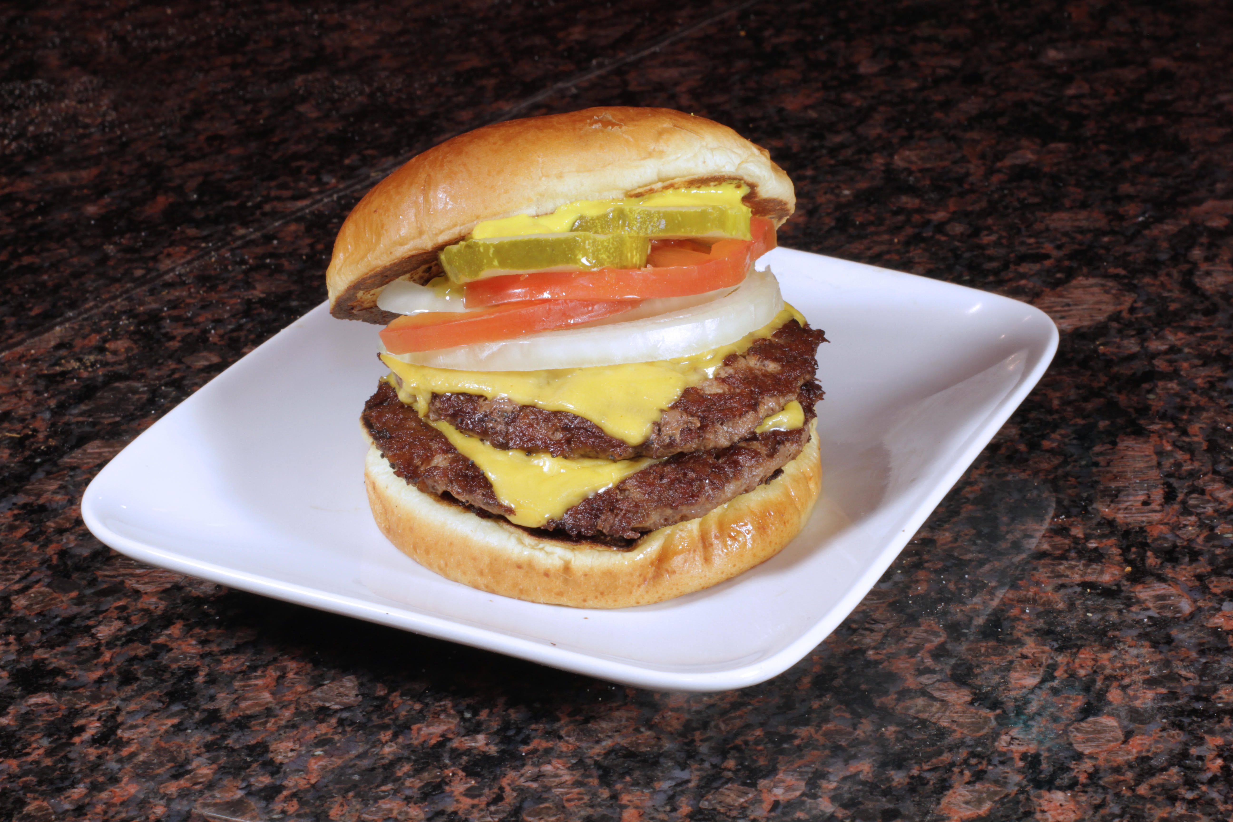 Order Double Cheeseburger food online from Johnny's Wee-Nee Wagon store, Markham on bringmethat.com