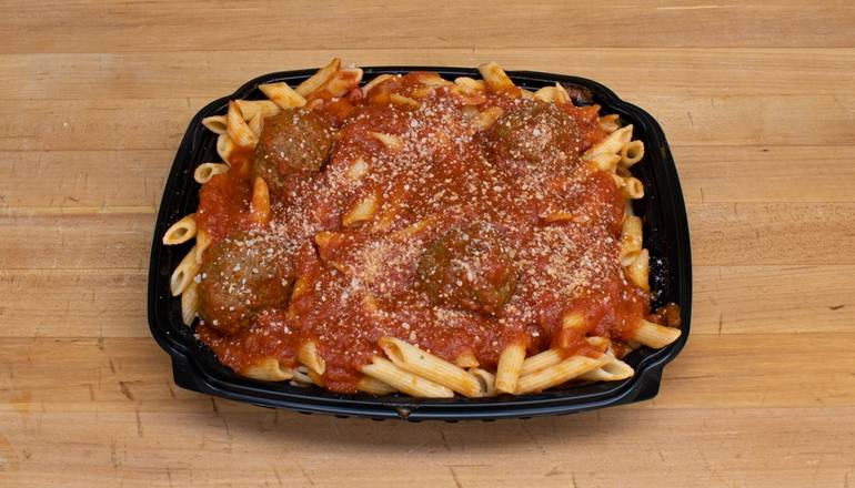 Order Pasta Bucket with 4 Meatballs with Meat Sauce food online from Amato's store, Scarborough on bringmethat.com