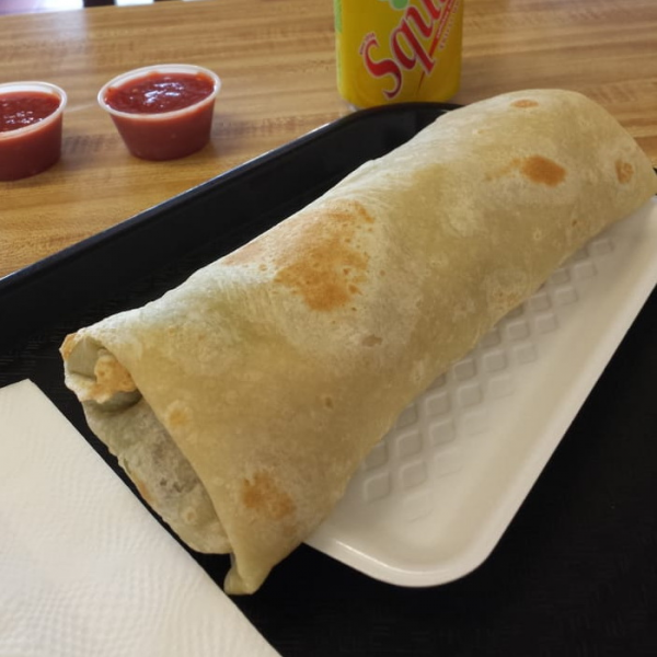 Order Carne Asada Burrito food online from Panchos Breakfast store, Chula Vista on bringmethat.com