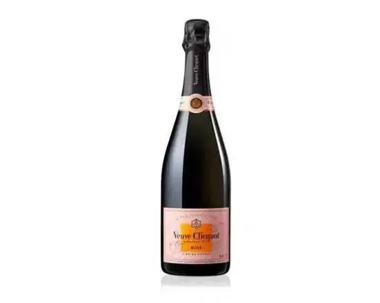 Order Veuve Clicquot Brut Rose, 750mL champagne (12.0% ABV) food online from Bushwick store, Brooklyn on bringmethat.com