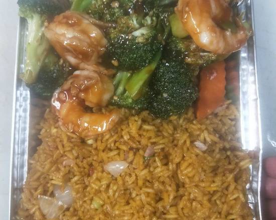 Order Combo Shrimp with Broccoli food online from Great Wok store, New Orleans on bringmethat.com