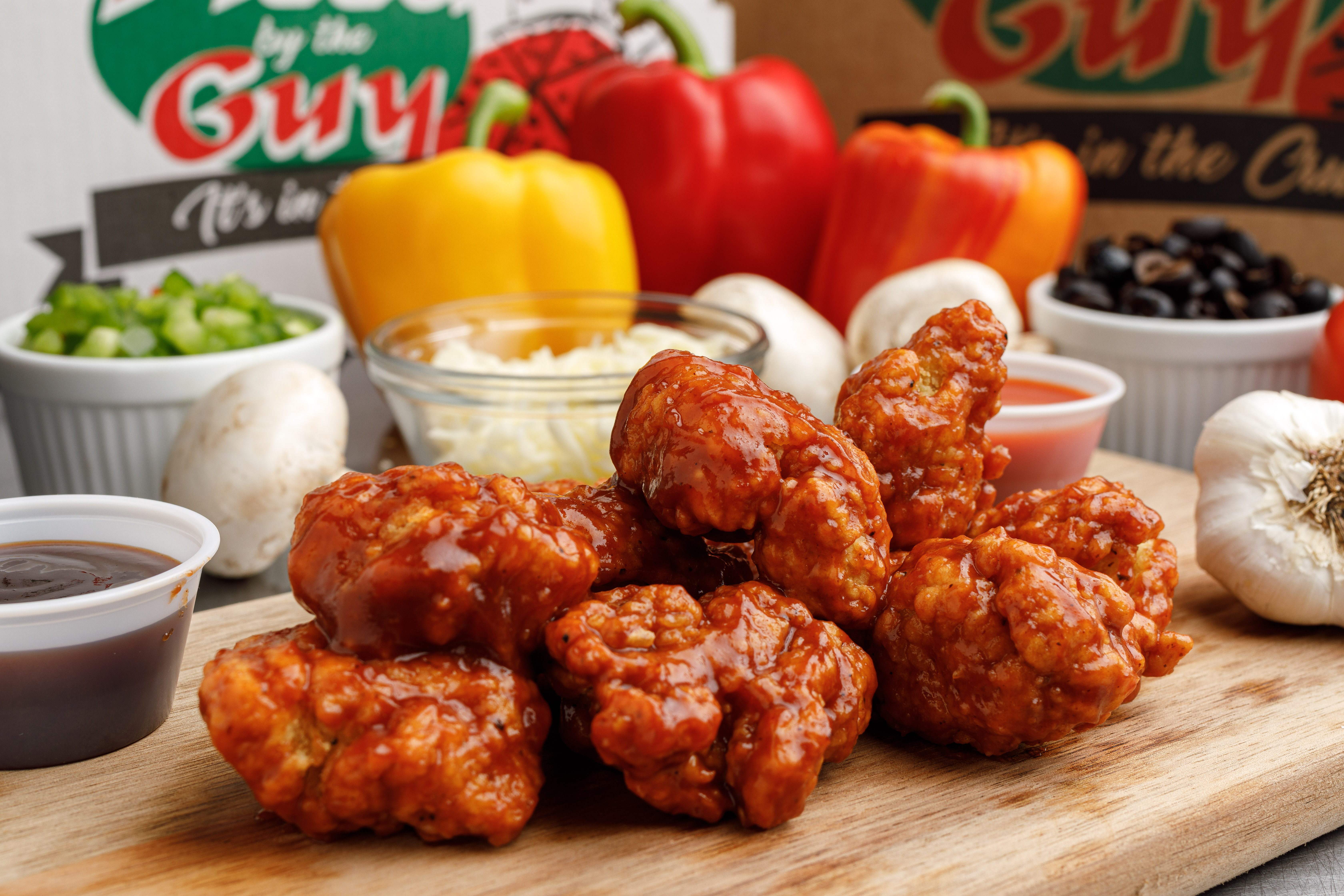 Order Boneless Wings food online from Pizza by the Guy store, Owensboro on bringmethat.com
