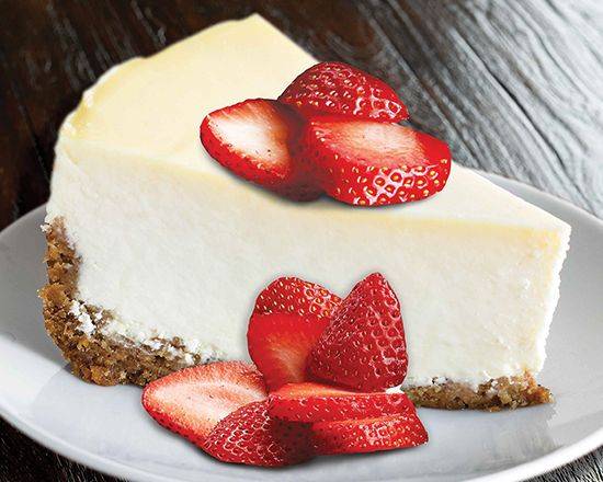Order Strawberry-topped Cheesecake  food online from Jason Deli store, Dallas on bringmethat.com