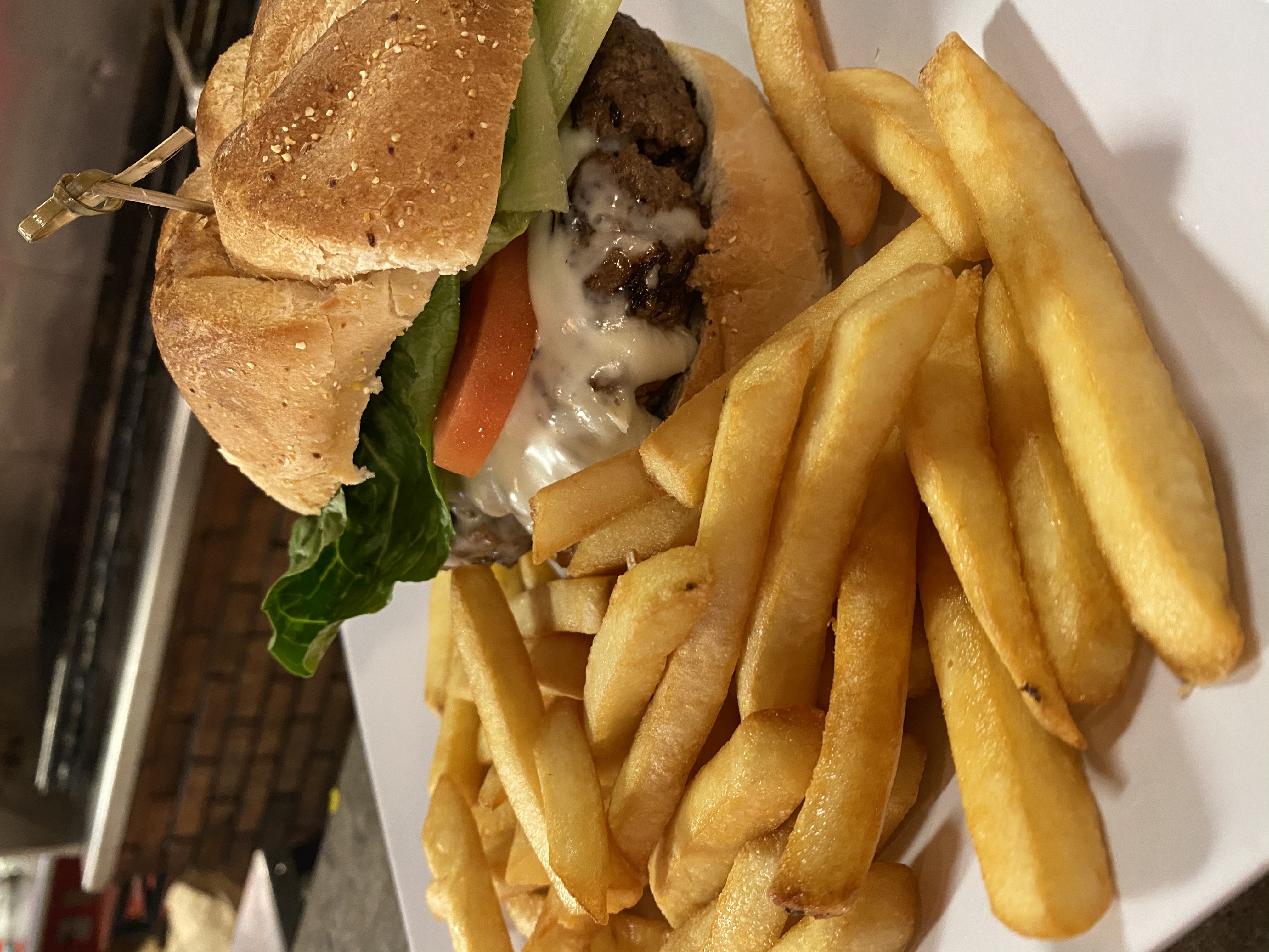 Order Cheeseburger food online from Eurogrill store, Caldwell on bringmethat.com