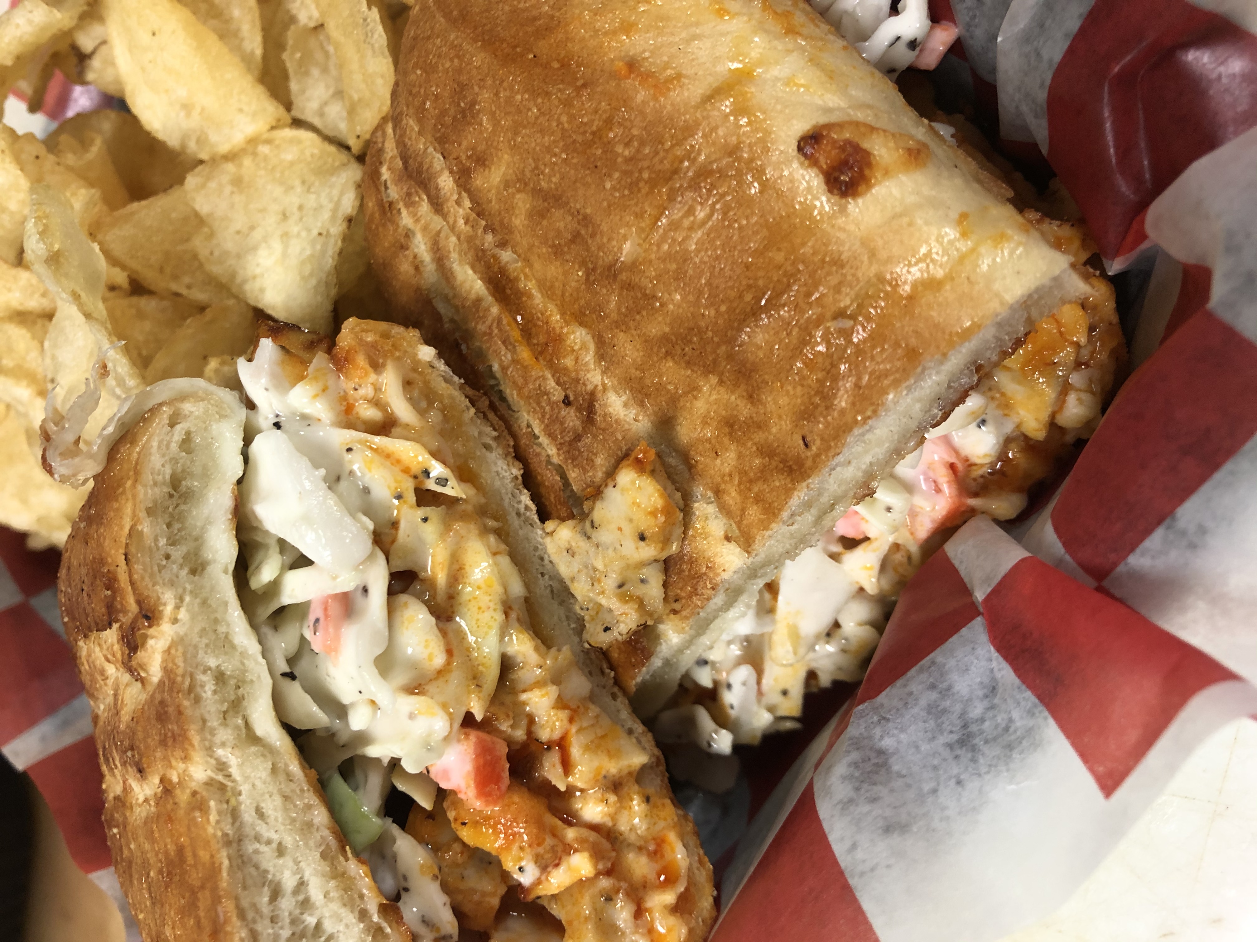 Order Buffalo Chicken Sandwich food online from R Bar Arena store, Columbus on bringmethat.com