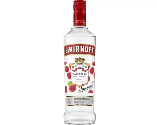 Order Smirnoff Raspberry 30% abv 750ml food online from Sousa Wines & Liquors store, Mountain View on bringmethat.com