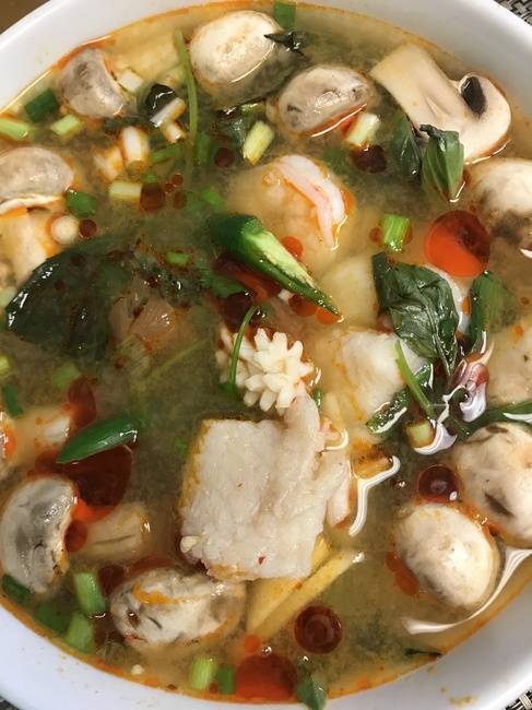 Order Seafood Soup food online from Aroy Thai Kitchen store, Las Vegas on bringmethat.com