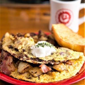 Order Lisa's Country Omelet food online from Falmouth Persy's Place store, Falmouth on bringmethat.com