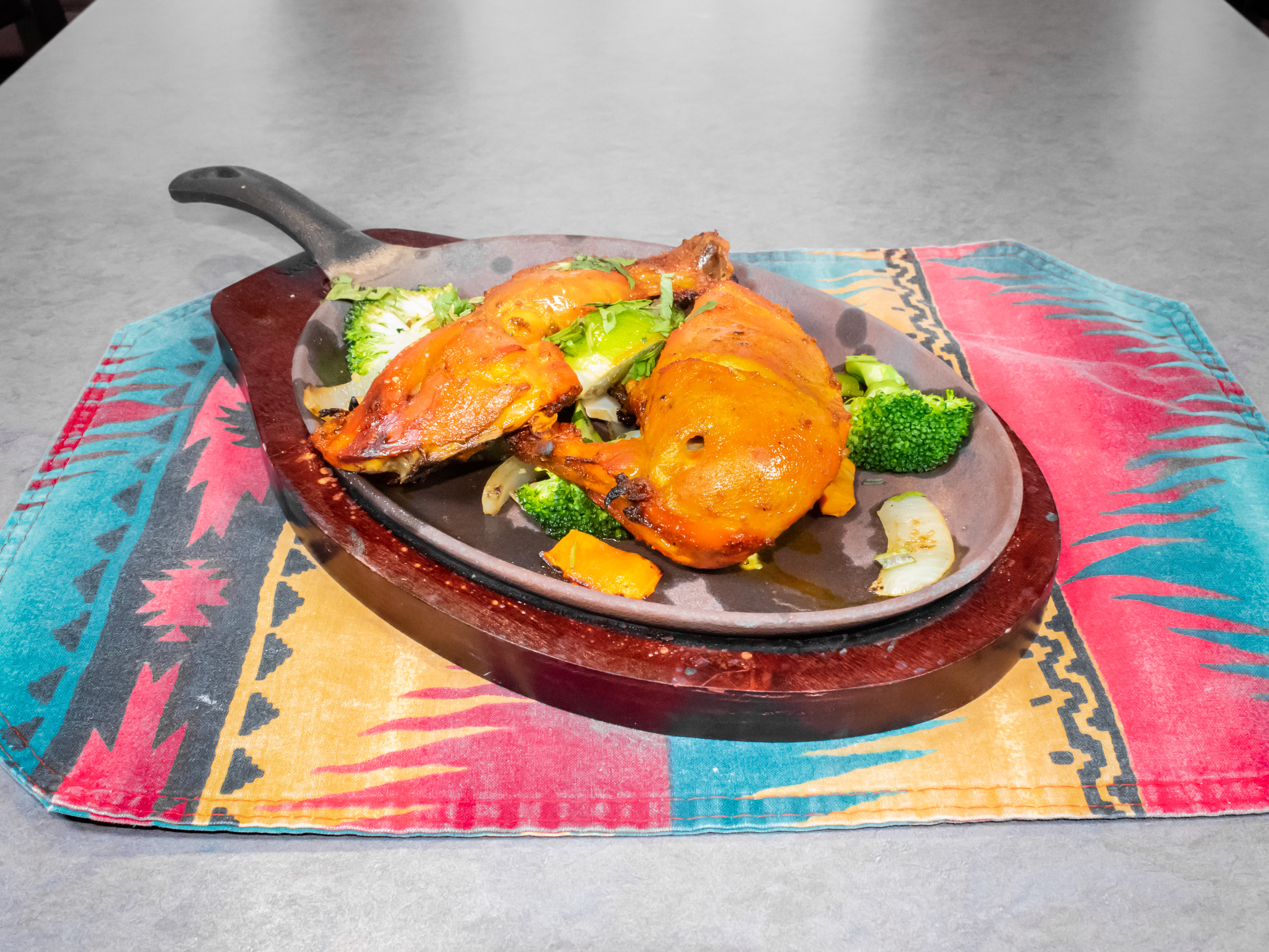 Order Tandoori Chicken  food online from Himalayan Taj Indian And Nepali Restaurant store, Houston on bringmethat.com