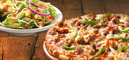 Order JRC Pizza Combo 2 food online from LaRosa's Pizzeria Clifton store, Cincinnati on bringmethat.com