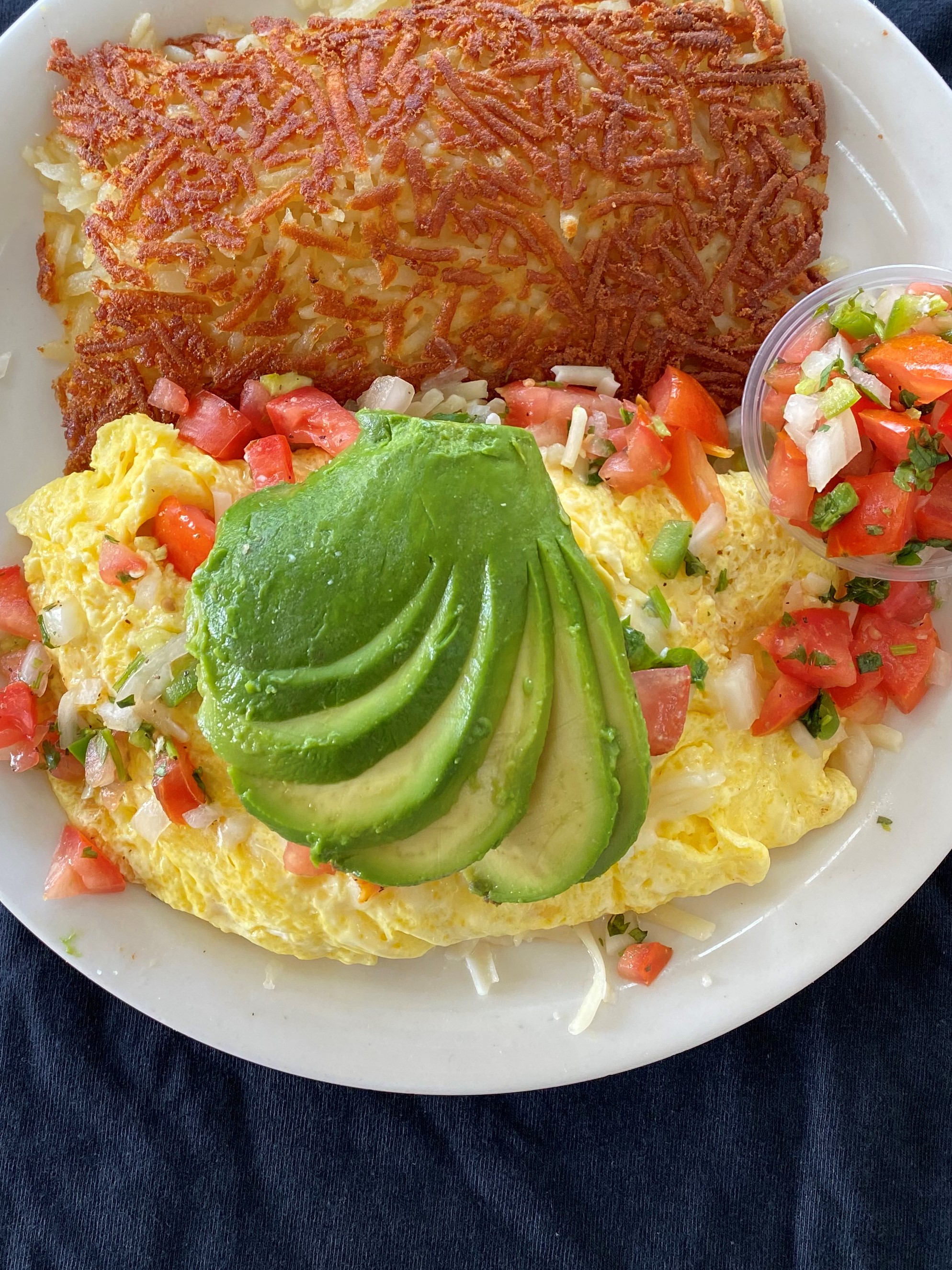 Order California Omelet food online from Cafe 126 store, Ventura on bringmethat.com