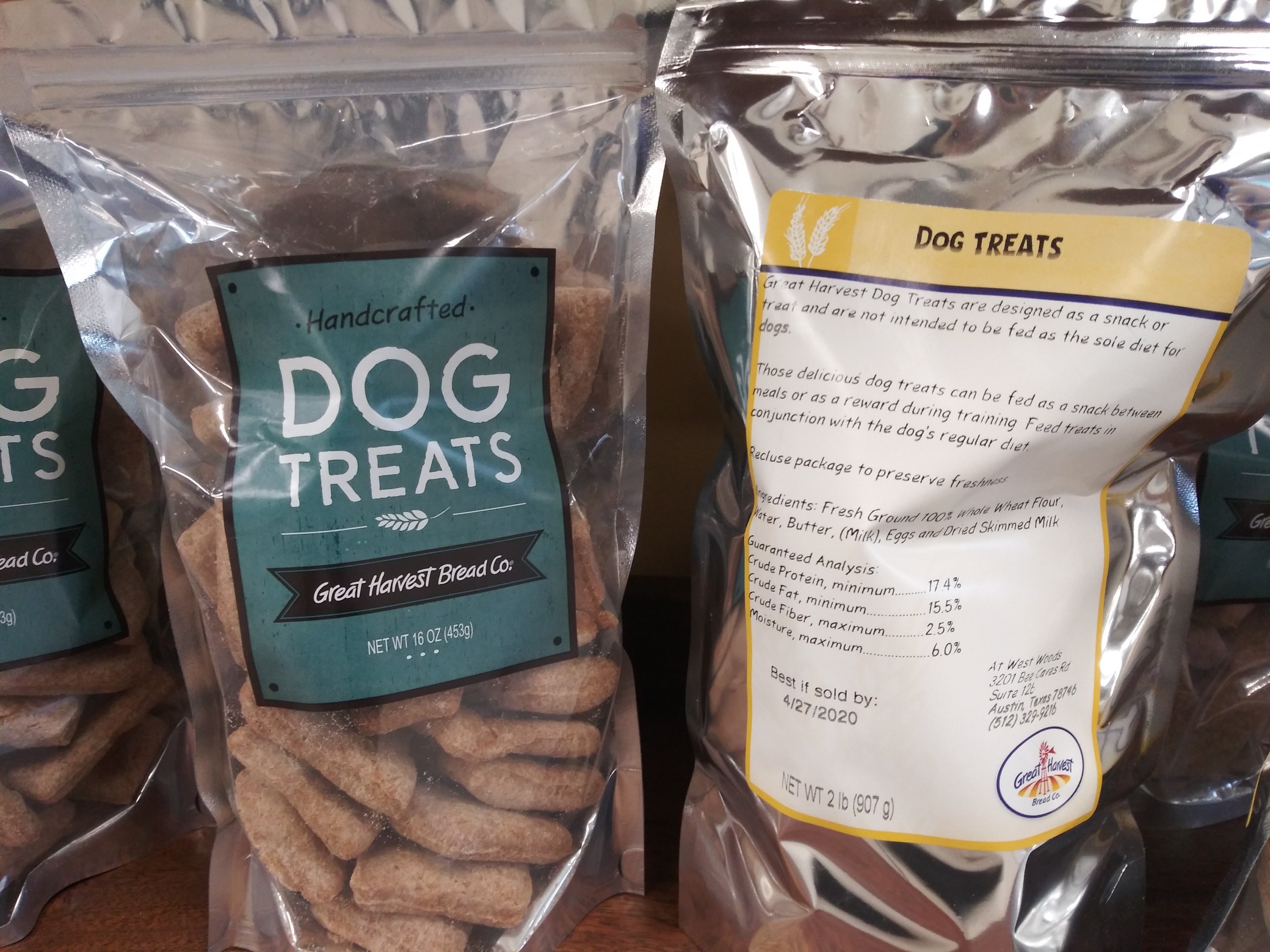 Order Dog Treats food online from Great Harvest Bread Company store, Mentor on bringmethat.com