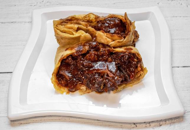 Order Oxtail Roti food online from Jerkin Chicken store, Jersey City on bringmethat.com