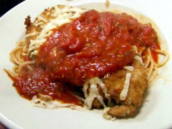 Order Chicken Parmesan food online from Carmelos Italian Pizza store, Caledonia on bringmethat.com