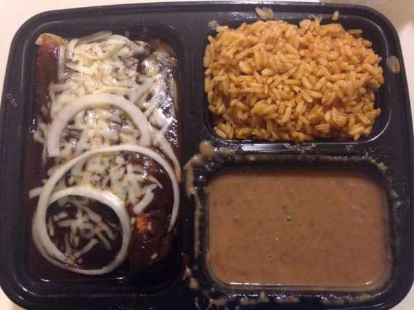 Order Mole Enchiladas food online from The Great Burrito store, Edgewater on bringmethat.com