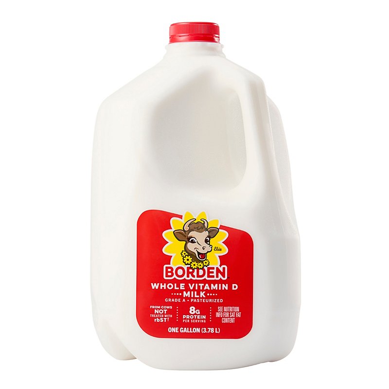 Order Borden Whole Milk (1 gal) food online from Checkout Food Stores #69 store, Spring on bringmethat.com