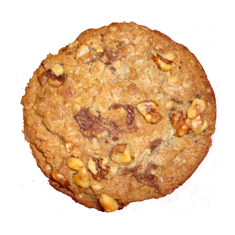Order Oatmeal Walnut Chocolate Chip Cookie food online from Hot Cookie store, San Francisco on bringmethat.com