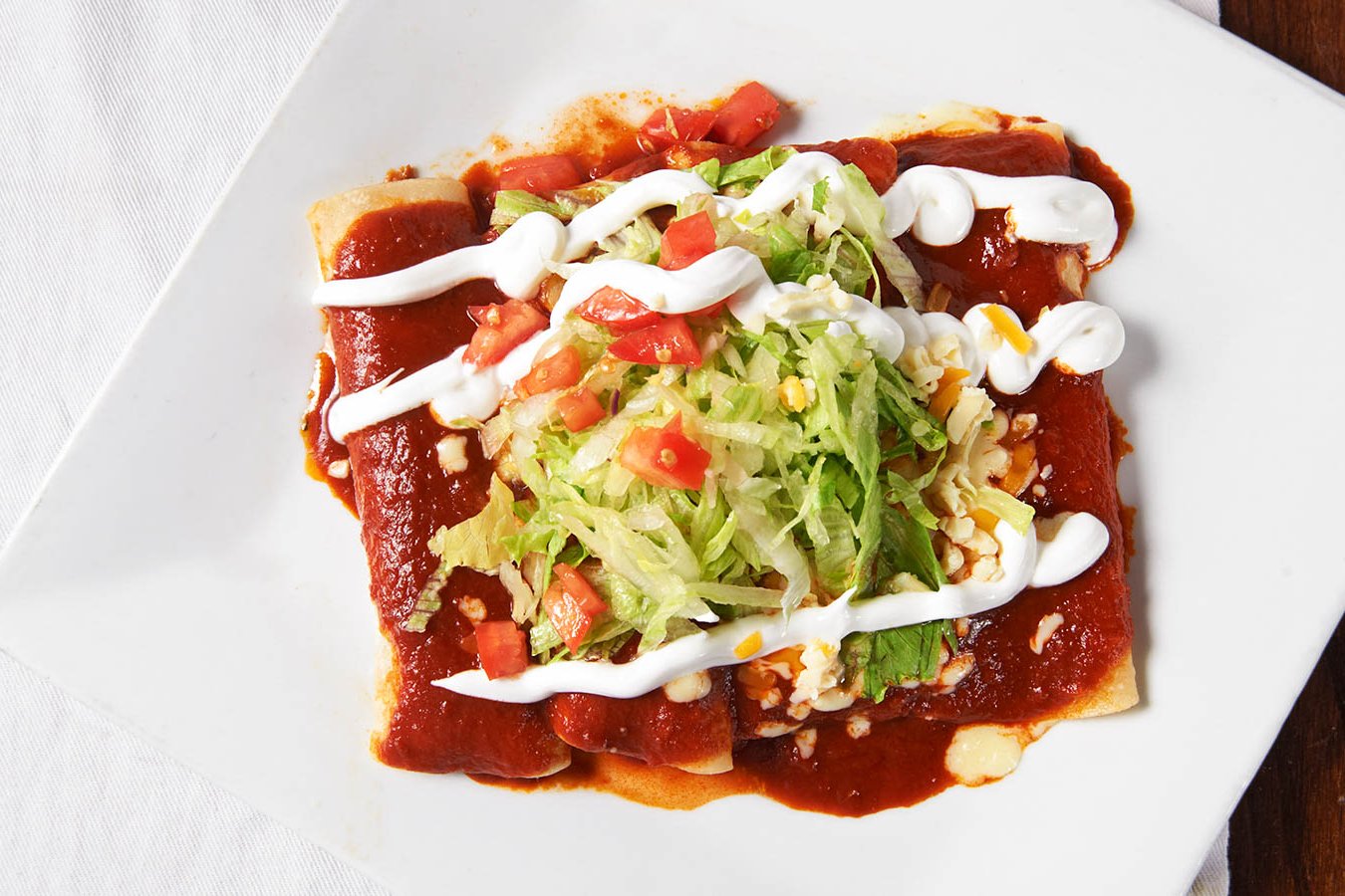 Order Enchiladas Supreme food online from Plaza Azteca store, Lexington Park on bringmethat.com