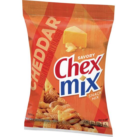Order Chex Mix Savory Snack Mix, Cheddar food online from Red Roof Market store, Lafollette on bringmethat.com