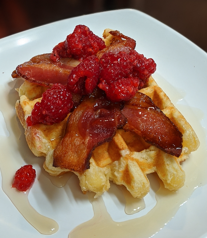 Order Maple-Bacon Bliss food online from Waffle Lab store, Fort Collins on bringmethat.com