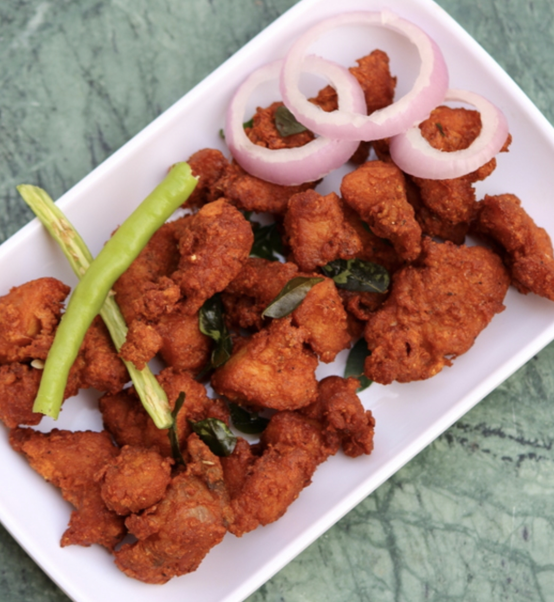 Order Chicken Pakora food online from Chatni Indian Restaurant store, Montclair on bringmethat.com