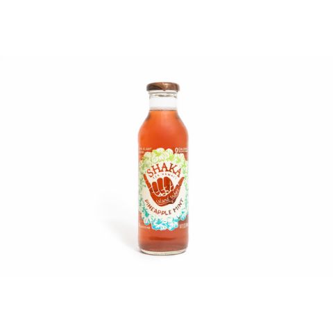 Order Shaka Tea Pineapple Mint 24oz food online from 7-Eleven store, Lake Forest on bringmethat.com