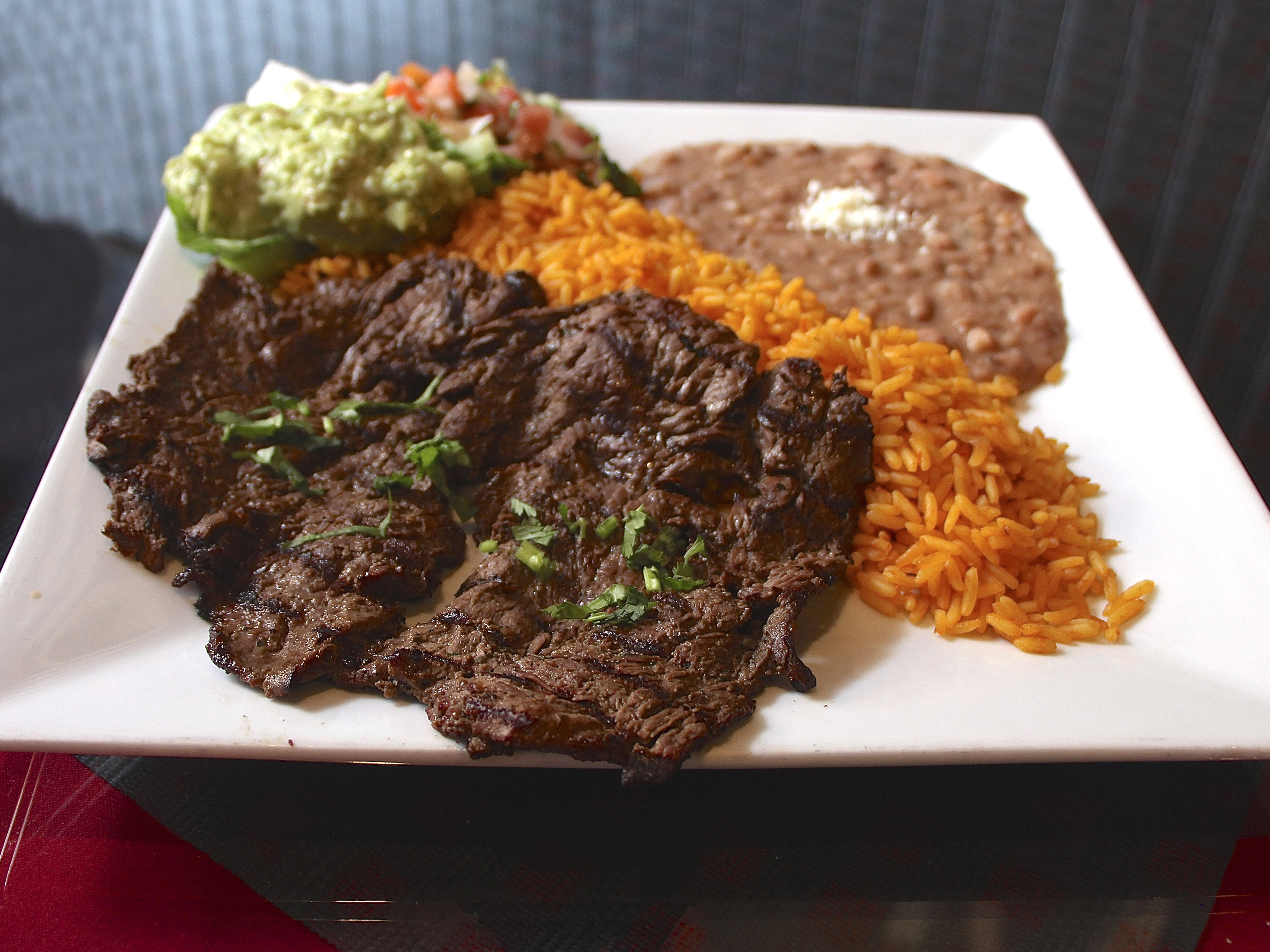 Order Carne Asada food online from Mi Rancho Mexican Restaurant store, Hackensack on bringmethat.com