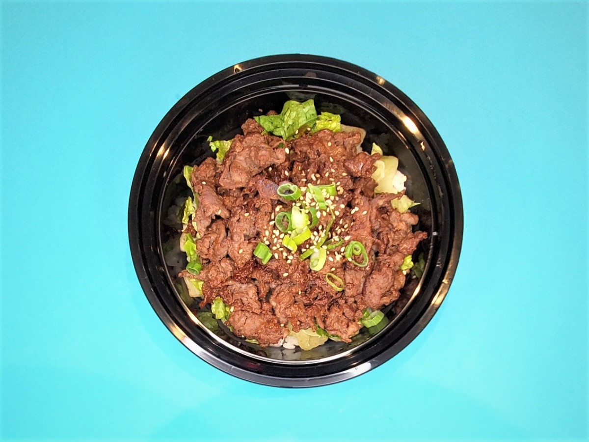 Order Beef Bulgogi Rice Bowl food online from Hanki Everyday Korean store, Huntington Beach on bringmethat.com
