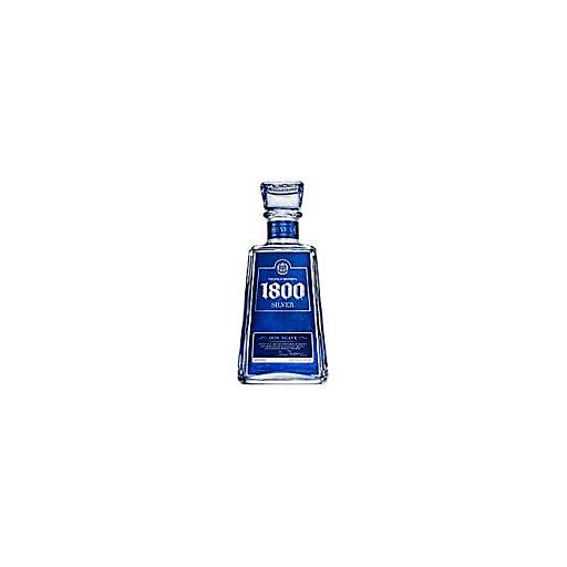 Order 1800 Silver Tequila (1.75 LTR) 76493 food online from BevMo! store, Paso Robles on bringmethat.com