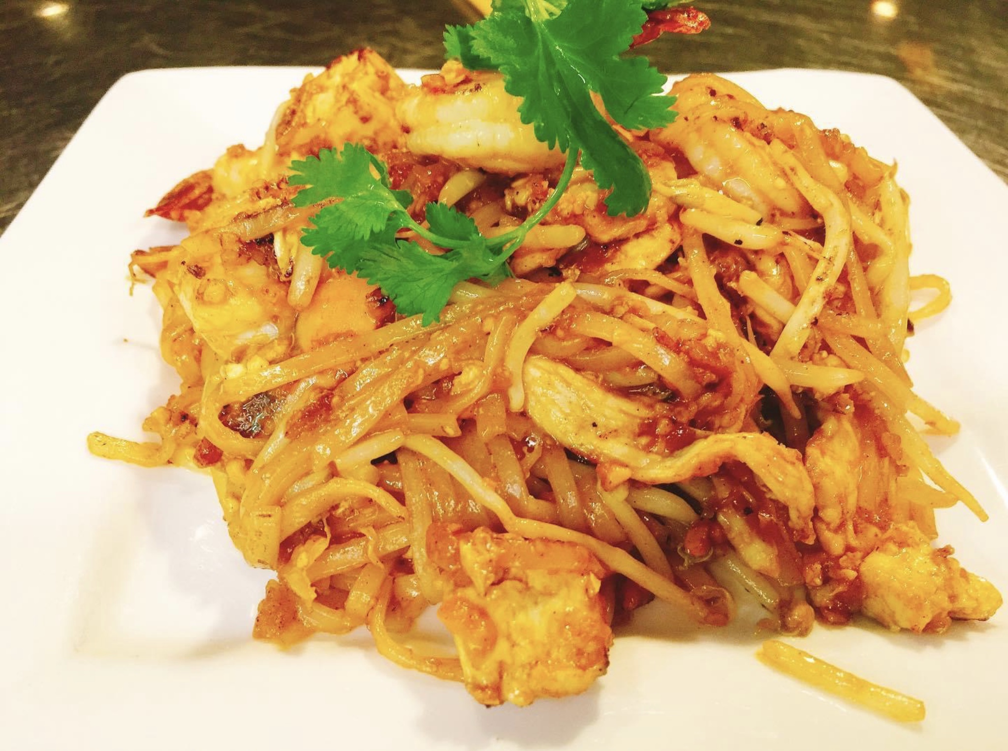 Order Pad Thai Noodle food online from Basil Thai store, Paso Robles on bringmethat.com