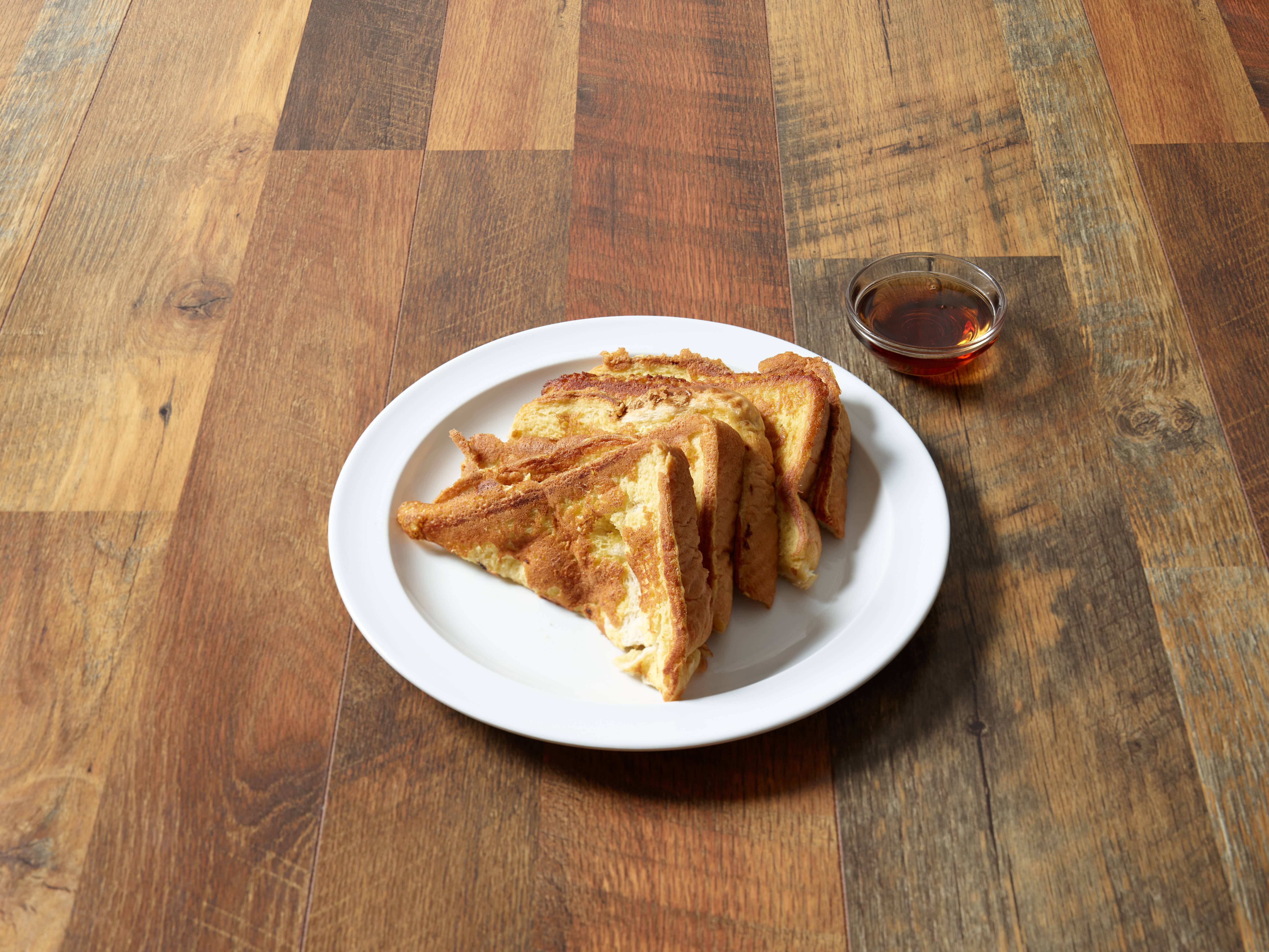 Order French Toast- 2 slices food online from Louie's Texas Red Hots store, Buffalo on bringmethat.com