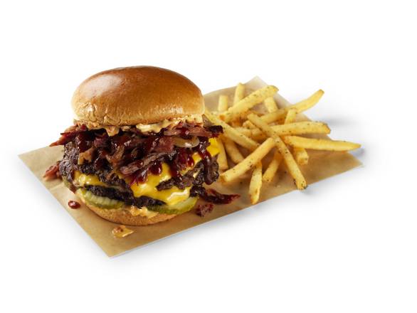 Order Smoked Brisket Burger food online from Wild Burger store, Dickson City on bringmethat.com