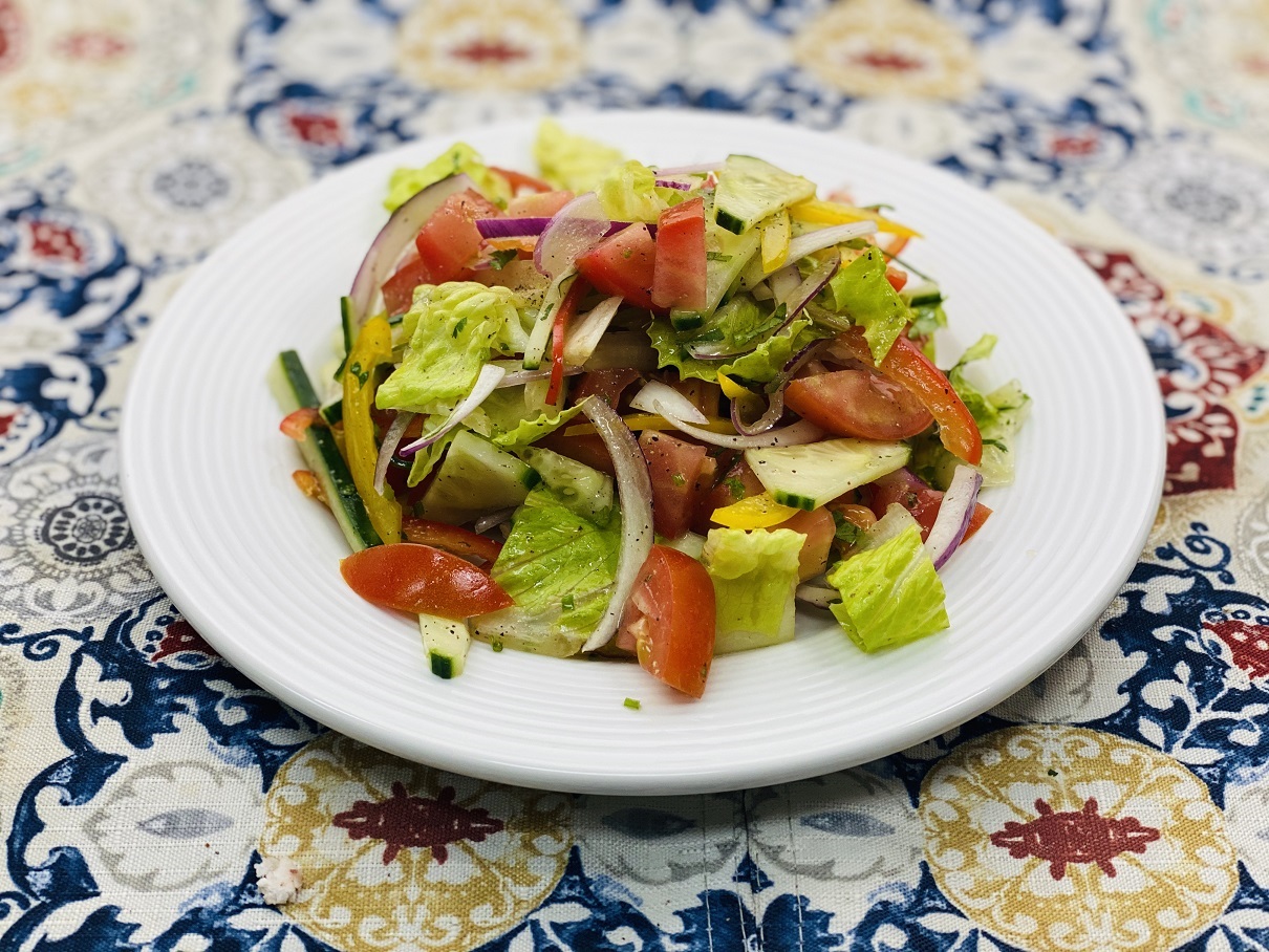 Order Fresh Salad (Large) food online from Makon Restaurant store, Downers Grove on bringmethat.com