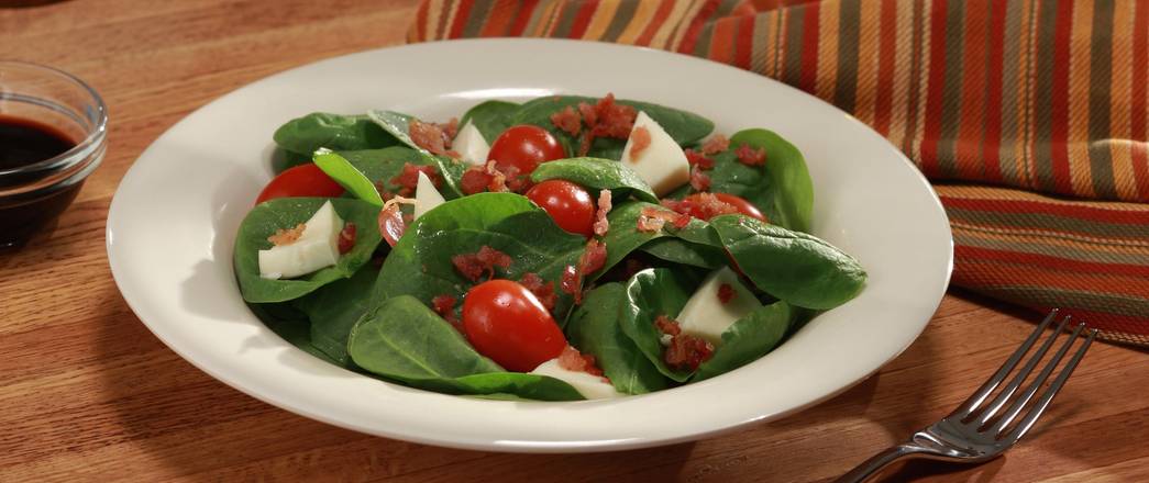 Order Fresh Spinach Salad - Small food online from Johnny's New York Style Pizza store, Cumming on bringmethat.com