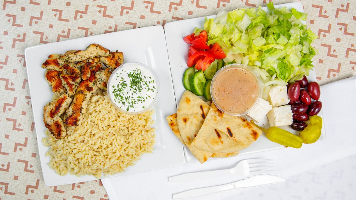 Order Charbroiled Chicken Dinner food online from Original Gyro Pizza & Hoagies store, Pittsburgh on bringmethat.com