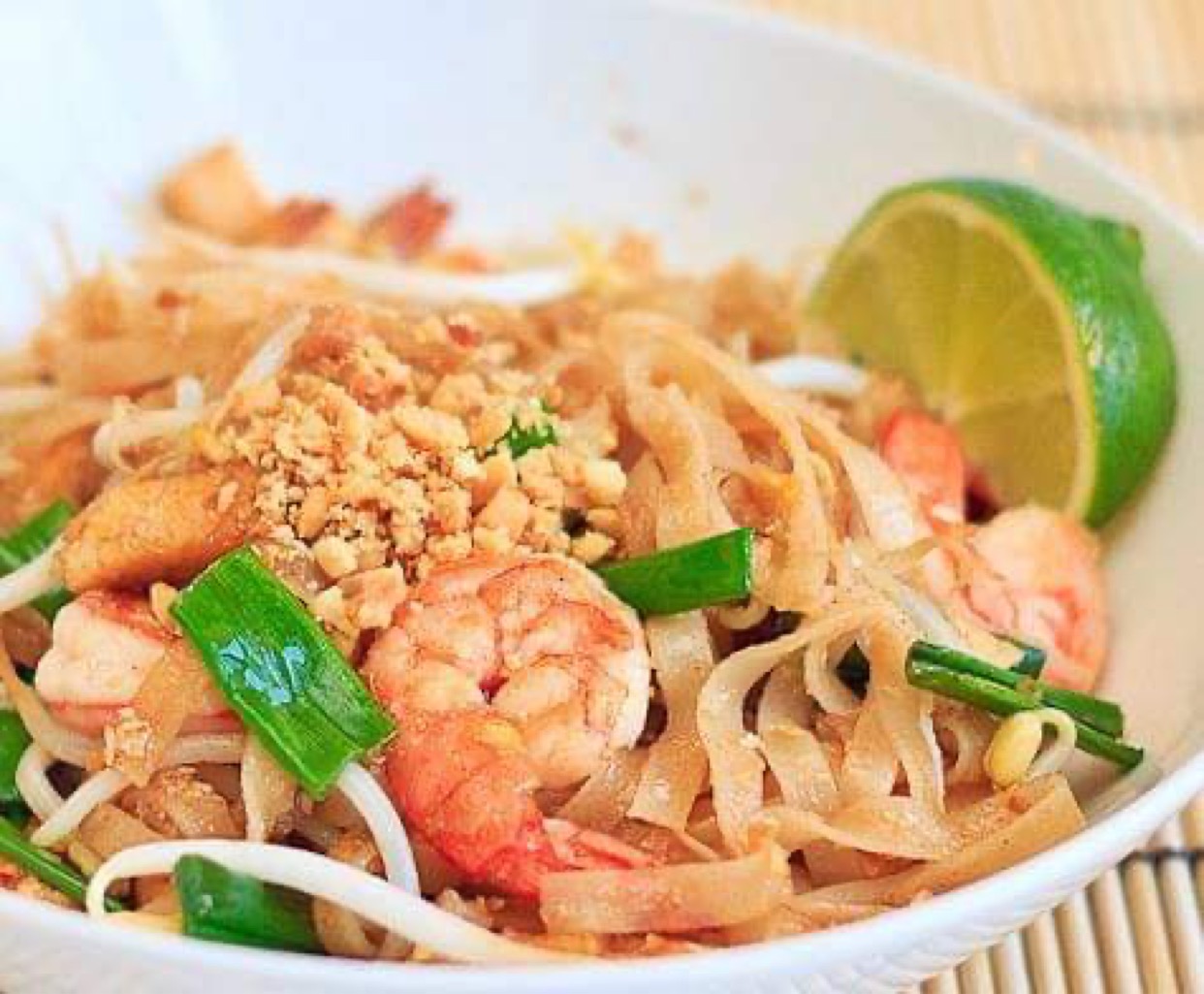 Order Shrimp Pad Thai Noodle food online from New Dragon store, Denver on bringmethat.com