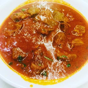 Order Lamb Curry food online from Masala 2 Indian Restaurant store, Hollywood on bringmethat.com