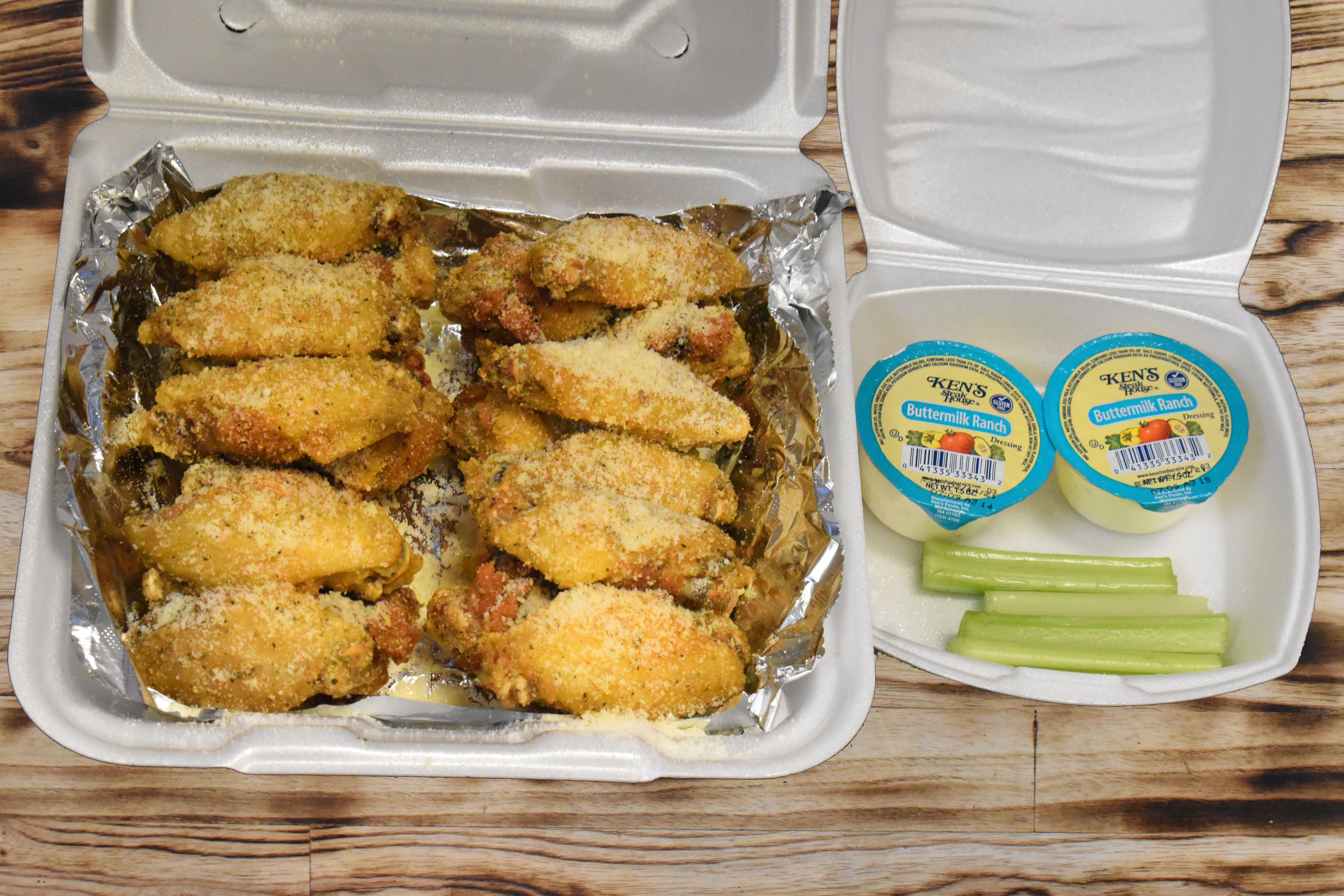 Order 20 Piece Wings Only food online from Wild Wing Station store, San Antonio on bringmethat.com