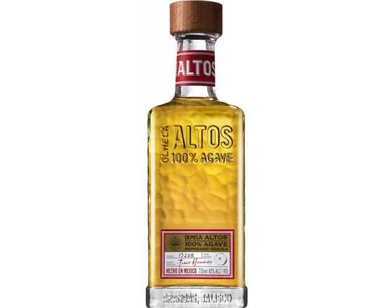 Order OLMECA ALTOS TEQUILA REPOSADO 80 750ml food online from House Of Wine store, New Rochelle on bringmethat.com